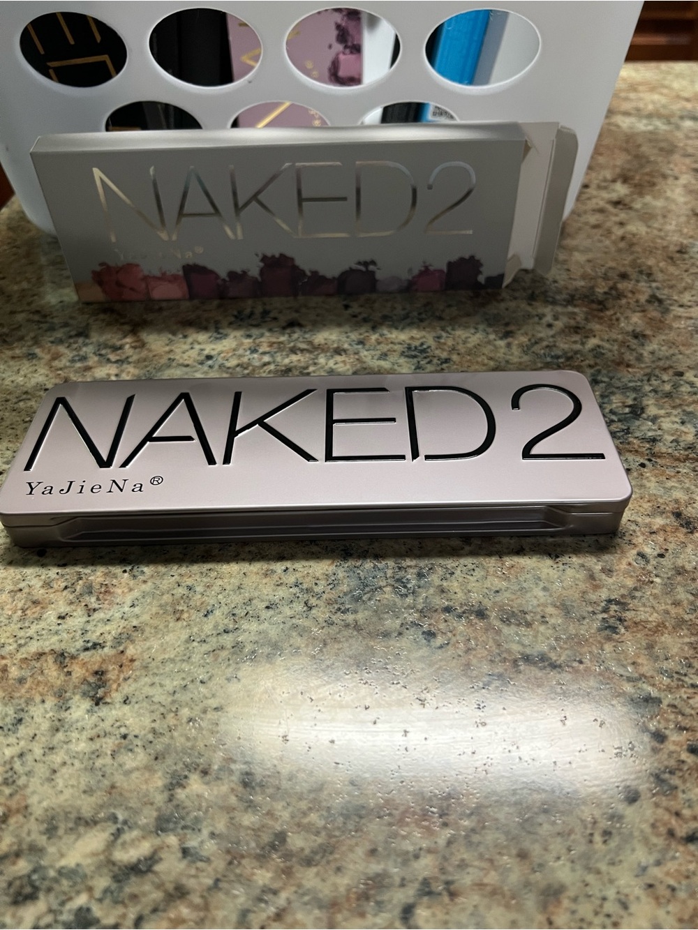 naked cosmetics NAKED2 Eyeshadow Palette - Pink Silver Case